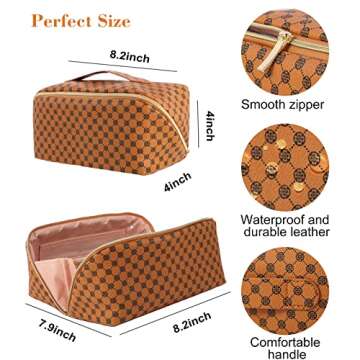 Versatile Waterproof Makeup Bag for Travel & Daily Use