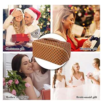 Versatile Waterproof Makeup Bag for Travel & Daily Use