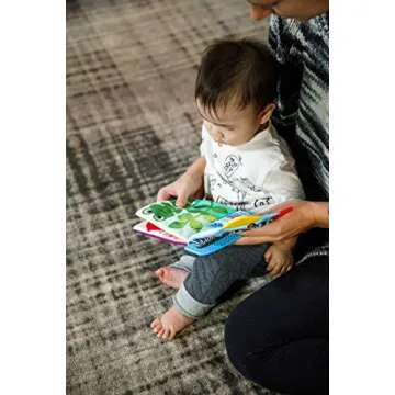 Baby Einstein Curious Explorers Teether Book Take-Along Toy, Ages Newborn +, Multicolored