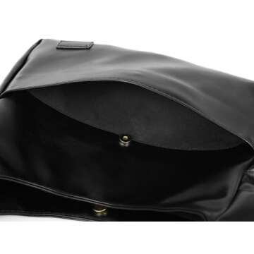 Women Tote Handbags Chic Vegan Leather Tote Bag Purse Stylish Casual Trendy Large Soft Shoulder Bag