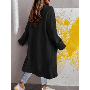 Danedvi Long Cardigan: Cozy Oversized Style with Pockets
