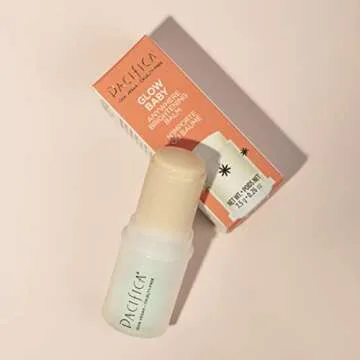 Pacifica Glow Baby Vitamin C Serum Stick – Brightening Balm for Dark Spots & Undereyes, Hydrating ...