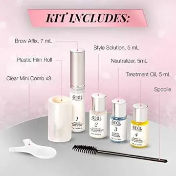 Ardell Brow Lamination Kit, Lift, Shape, and Define Brows, Waterproof, 1-pack