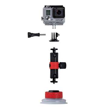 JOBY Suction Cup with Locking Arm for GoPro HERO6 Black, GoPro HERO5 Black, GoPro HERO5 Session, Contour and Sony Action Cam