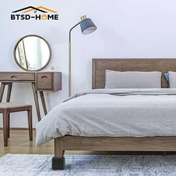 BTSD-home Adjustable Furniture Bed Risers for Elevation