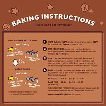 Annie's Organic Brookie Cookie Baking Mix with Chocolate Chips