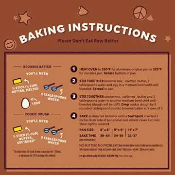 Annie's Organic Brookie Cookie Baking Mix with Chocolate Chips