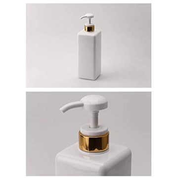 HARRA HOME Gold Pump Bottle Set for Stylish Bathrooms