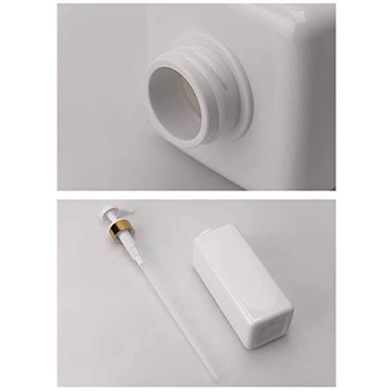 HARRA HOME Gold Pump Bottle Set for Stylish Bathrooms