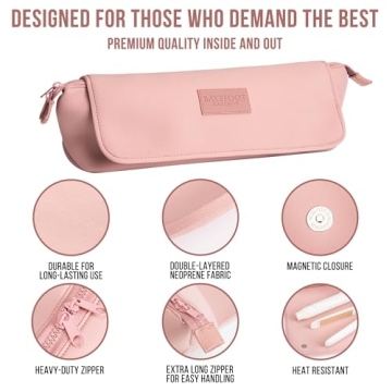 BAREFOOT CARIBOU Hair Tools Travel Bag - 2-in-1 Organizer