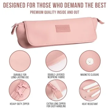 BAREFOOT CARIBOU Hair Tools Travel Bag - 2-in-1 Organizer