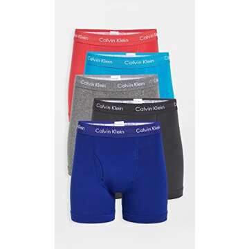 Calvin Klein Cotton Stretch Megapack Boxer Briefs