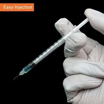Pain-Free 1ml 31G Syringe Pack of 100 for Easy Use