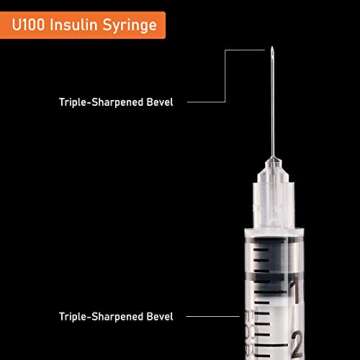 Pain-Free 1ml 31G Syringe Pack of 100 for Easy Use