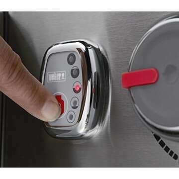 Weber Genesis II LX E-240 Liquid Propane Grill, Two-Burner, Black