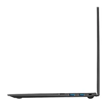 LG gram 15Z95P Laptop 15.6" Ultra-Lightweight, IPS, FHD (1920 x 1080), Intel CORE i7, 16GB RAM, 512GB SSD, Windows 11 Home, 80Wh Battery, Alexa Built-in, 2X USB-C, HDMI, USB-A – Black