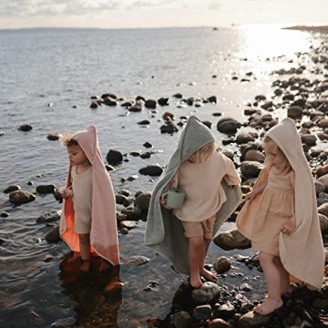 Mushie Baby Hooded Towel | Organic Cotton for Infants