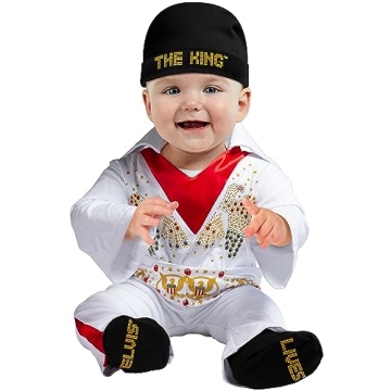 Rubies Baby Boys Elvis Costume - Adorable 6-12 Months Party Attire