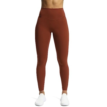 Aoxjox High Waisted Workout Leggings with Tummy Control