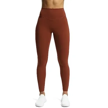 Aoxjox High Waisted Workout Leggings with Tummy Control