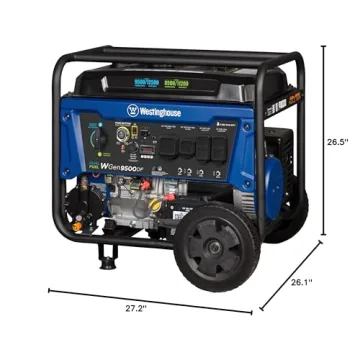 Westinghouse 12500 Watt Dual Fuel Generator with Remote Start