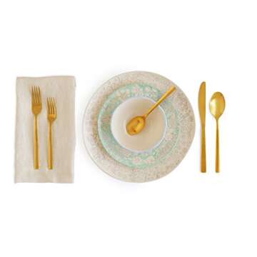 Dorotea Hand Painted Small Fruit Bowl, 5.25-Inch, Set of 4, Assorted