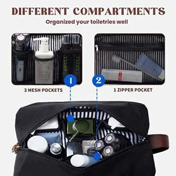 Vorspack Toiletry Bag for Men Large Travel Kit