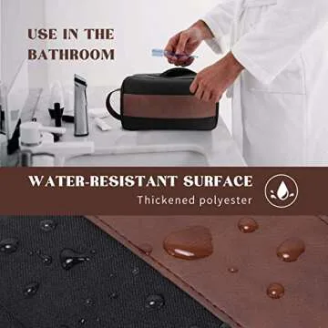 Vorspack Toiletry Bag for Men Large Travel Kit