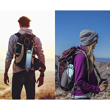 Enerbone 32 oz Water Bottle with Motivational Quotes