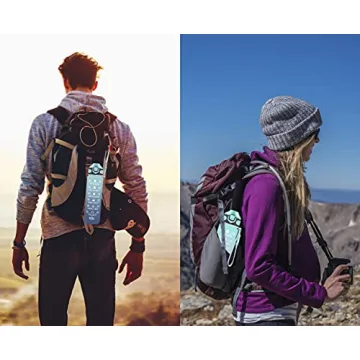 Enerbone 32 oz Water Bottle with Motivational Quotes