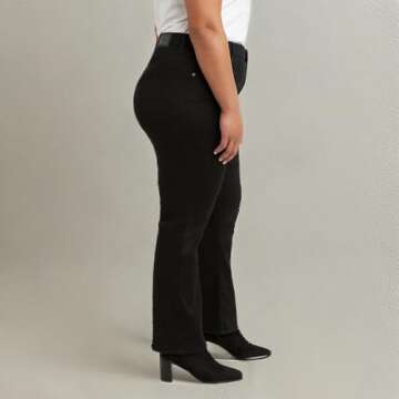 Levi's Women's 724 High Rise Straight Jeans, Soft Black, 28 (US 6) R