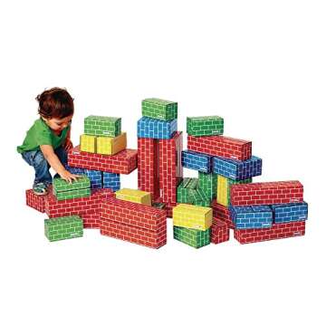 Excellerations Giant Building Bricks Set - 40 Pieces