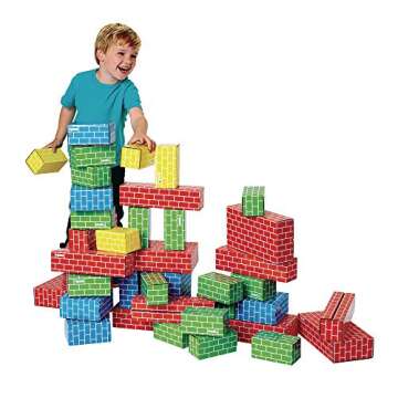 Excellerations Giant Building Bricks Set - 40 Pieces