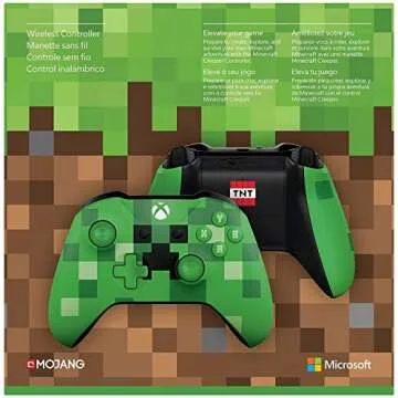 Microsoft Xbox Wireless Controller - Minecraft Creeper - Xbox One (Discontinued)