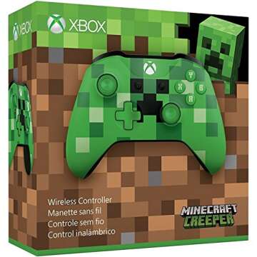 Microsoft Xbox Wireless Controller - Minecraft Creeper - Xbox One (Discontinued)