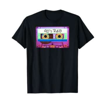 90's R&B T-Shirt - Celebrate Timeless Music in Style