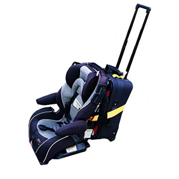 Car Seat Belt Travel Strap to Convert Your Car Seat and Carry-on Luggage into an Airport Car Seat St...