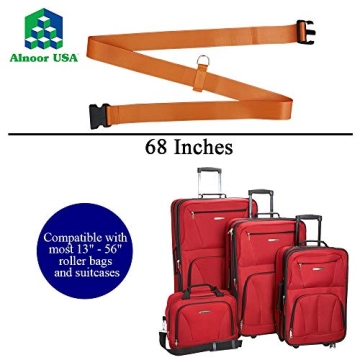 Car Seat Belt Travel Strap for Luggage & Car Seats