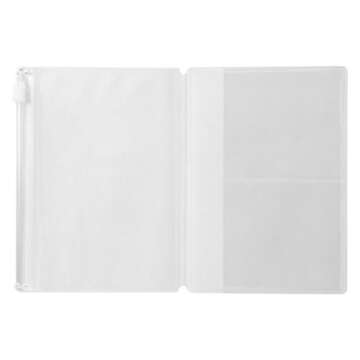 Midori Traveler's Notebook (Refill 004) Zipper Case Passport Size