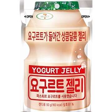 LOTTE YOGURT JELLY GUMMY CANDY - Deliciously Creamy Yogurt Flavor