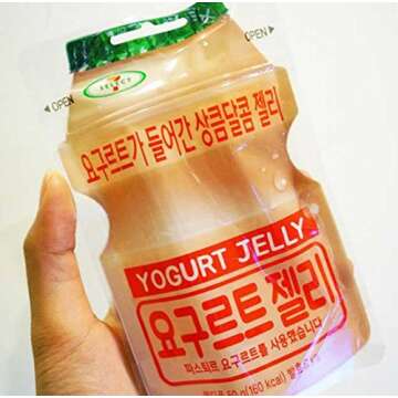 LOTTE YOGURT JELLY GUMMY CANDY - Creamy Yogurt Delight