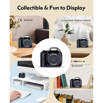 FLATIC Mini Keychain Camera | 4K Photos & Videos