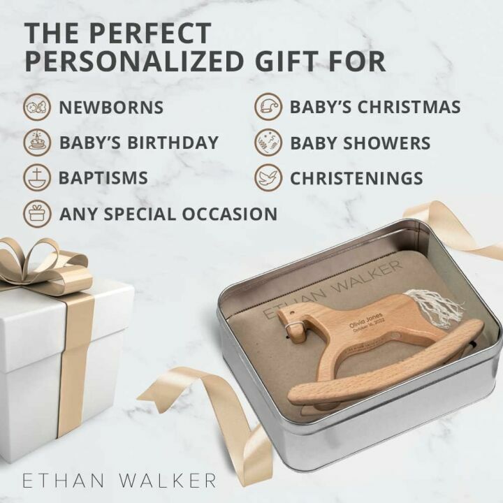 Engraved Wooden Horse Gift for Babies & Toddlers