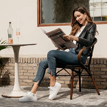 JABASIC Women's Stylish Comfortable Platform Sneakers