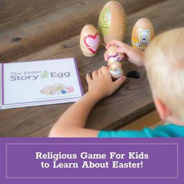 Interactive Easter Story Egg for Kids - Family Gift Idea