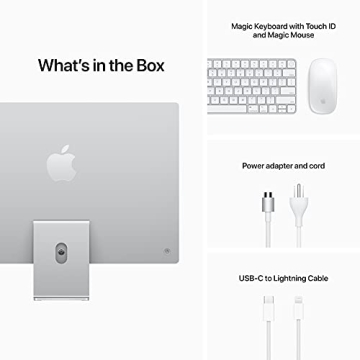 Apple iMac 24-inch 2021 M1 Desktop Computer for Home