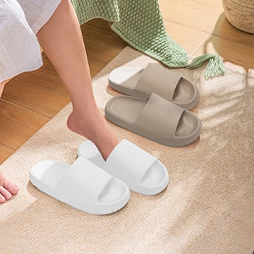 shevalues Pillow Soft Slide Sandals - Non-Slip Comfort Shoes