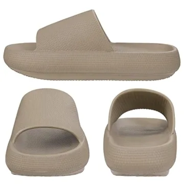 shevalues Pillow Soft Slide Sandals - Non-Slip Comfort Shoes