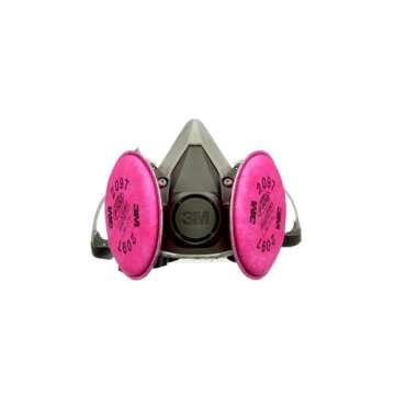 3M P100 Performance Mold & Lead Paint Removal Respirator, Medium Size, NIOSH-APPROVED P100 Rated Fil...