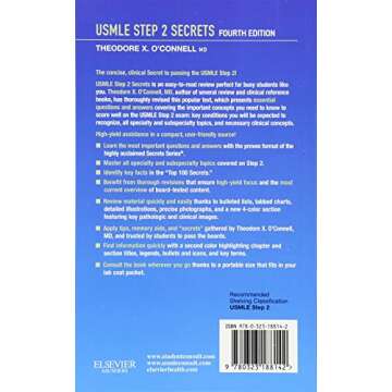 USMLE Step 2 Secrets: Portable & Engaging Study Guide for Future MDs